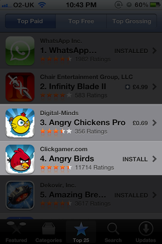Birds vs Chickens on the App Store